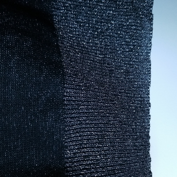 Iris Singer Collection Metallic Cardigan Crystal Buttons Size L - Picture 5 of 11